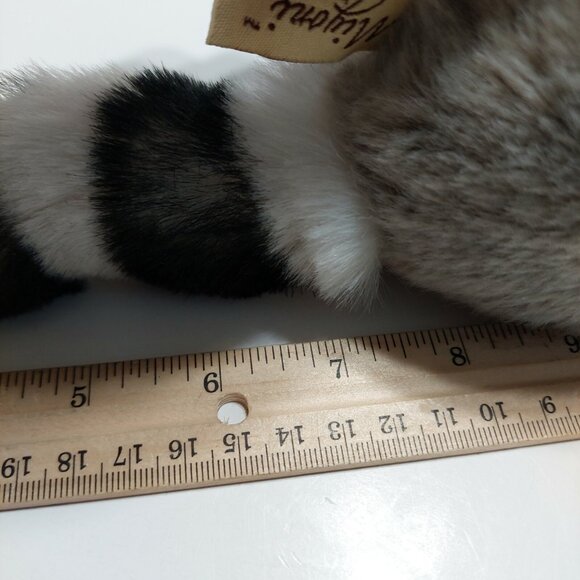 Miyoni by Aurora Ring-Tailed Lemur Plushed Stuffed Animal Toy 10" - Picture 7 of 8